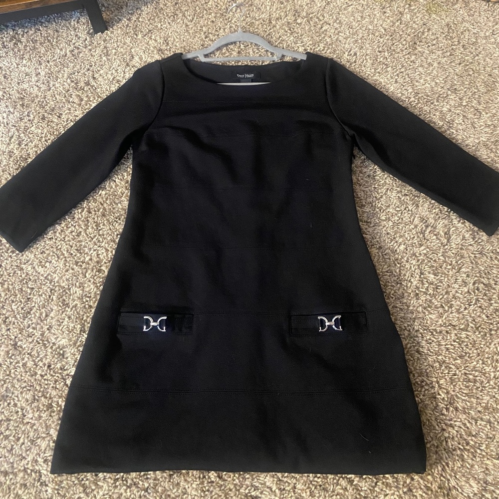 White House Black Market side zip tunic